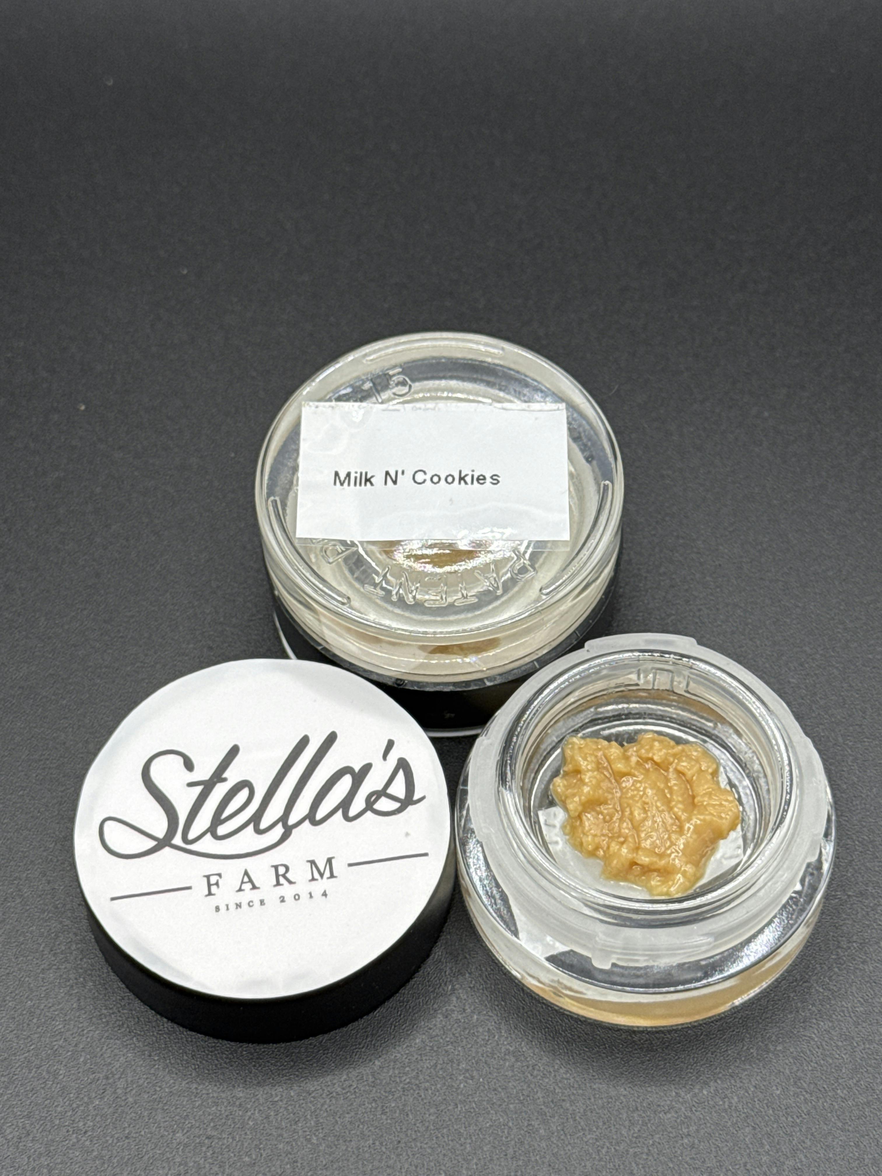 Stella Milk Cookies Solventless Rosin