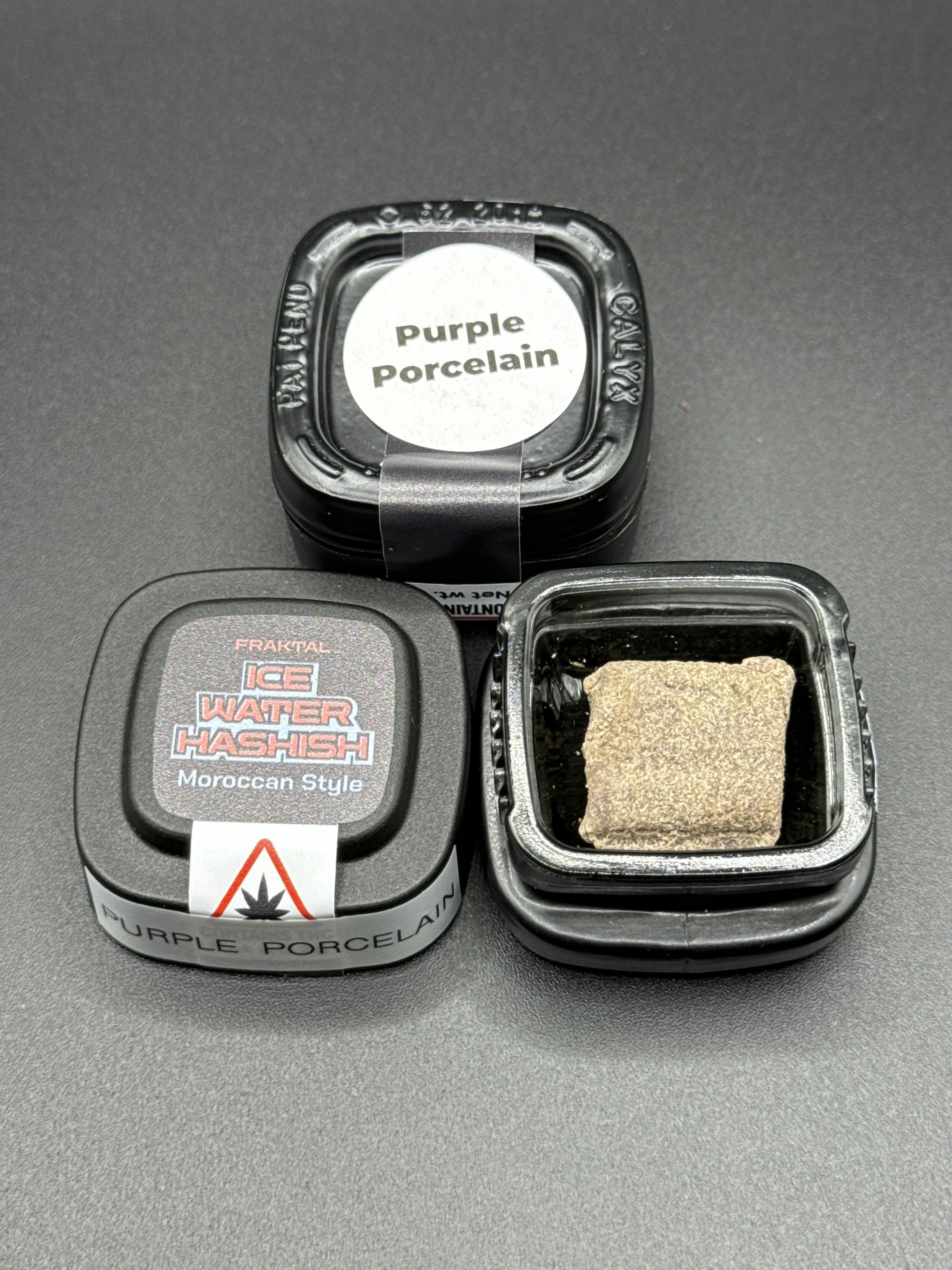 Purple Porcelain - Ice Water Bubble Hash 2g by FRAKTAL