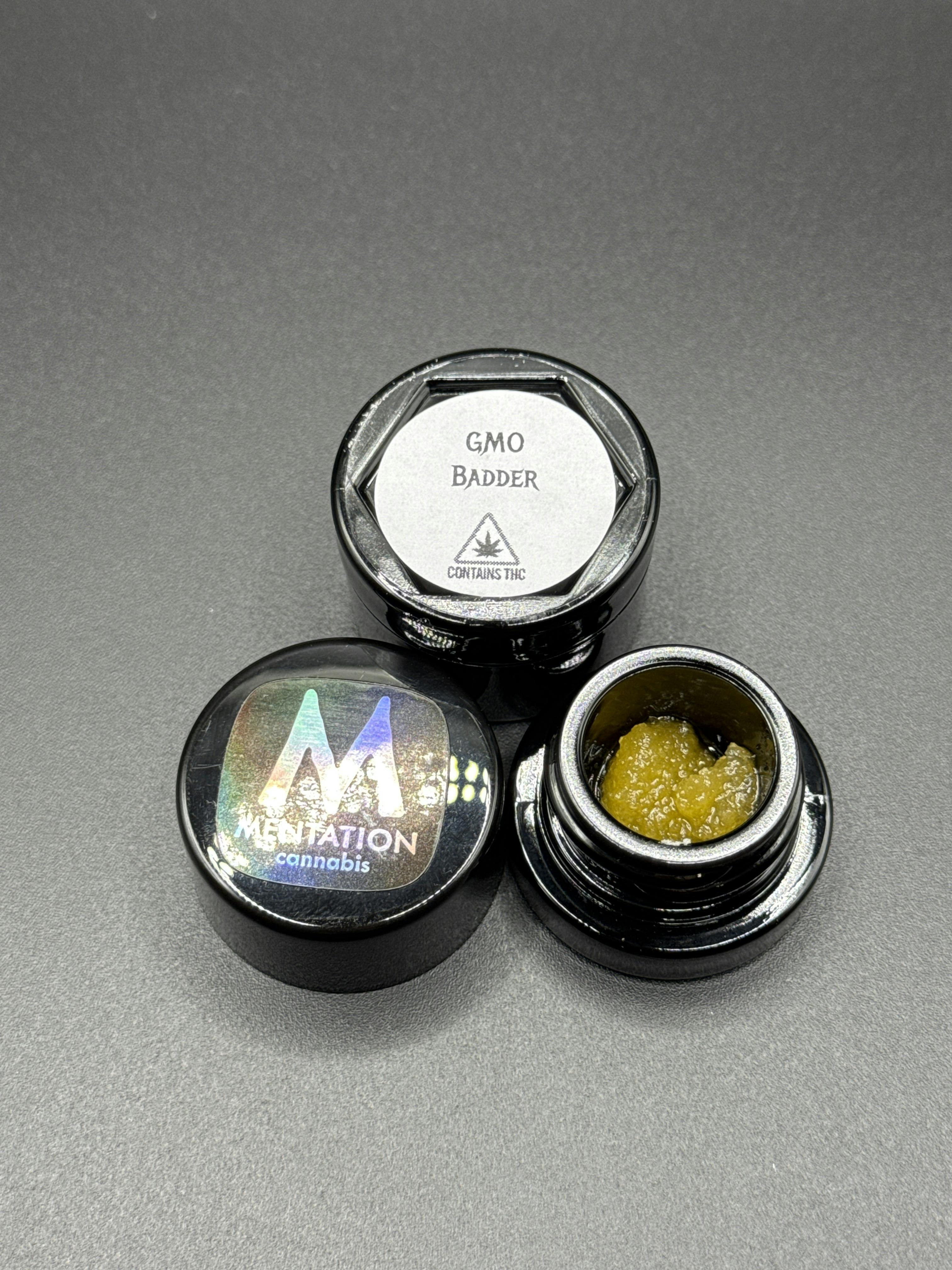 GMO Cured Resin Badder 1g by Mentation Cannabis