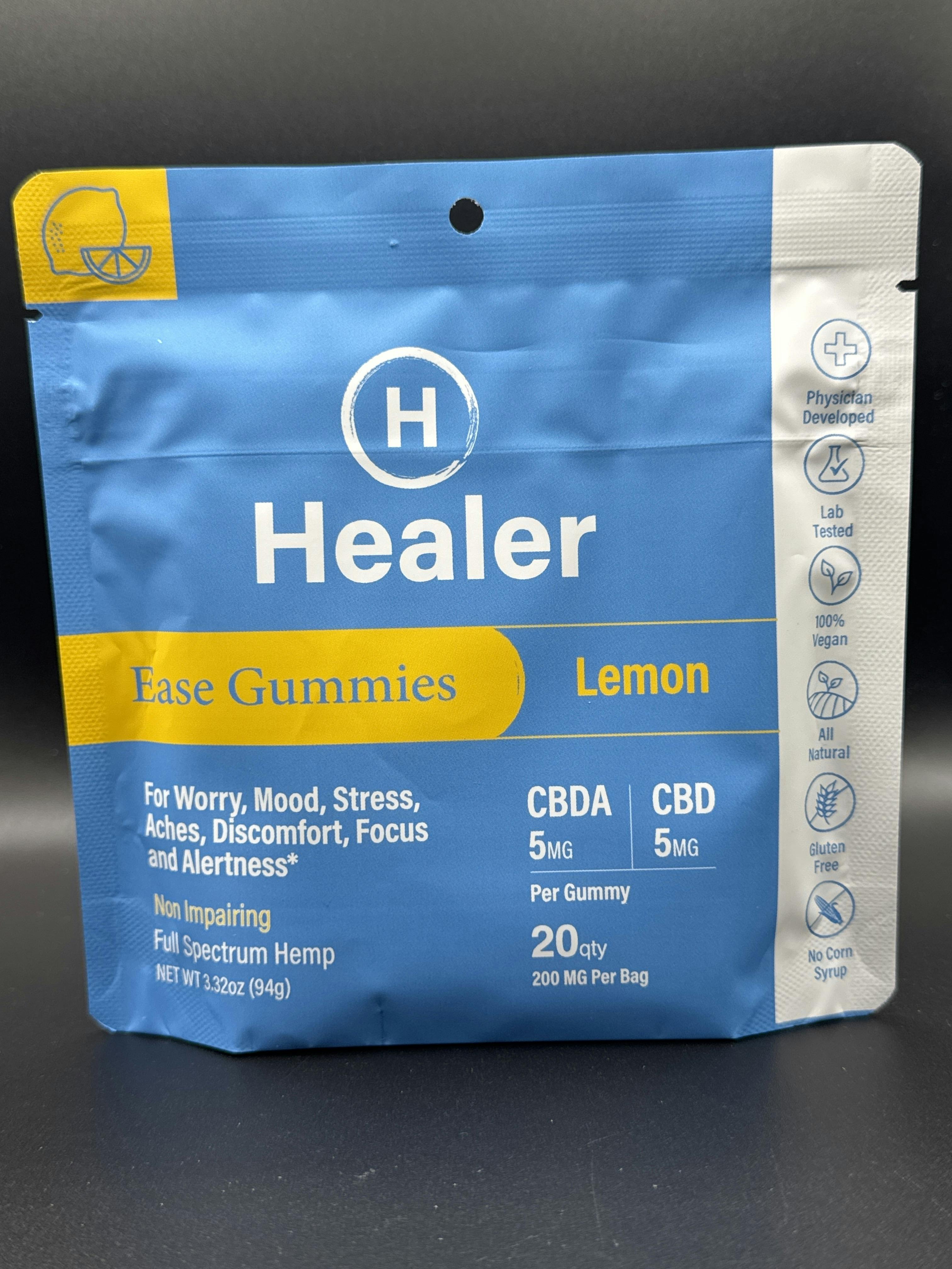 Lemon Ease CBD:CBDA Gummies | Gummies | 20pk