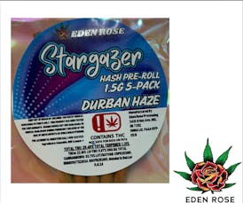 5-Pack 1.5G Stargazer - Durban Haze (Sativa)