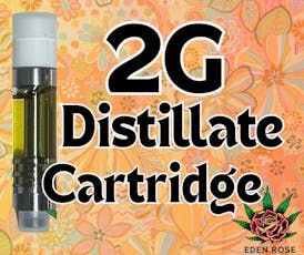2G Distillate Cartridge - Sunny D (Sativa)