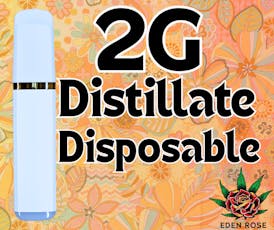 2g disposable cartridge - Pineapple Pound Cake (Hybrid)