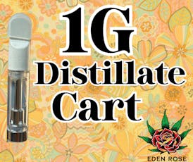 1G Distillate Cartridge - Mandarin Cake (Indica)