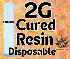 2G Cured Resin Disposable - Amnesia Haze (Sativa)