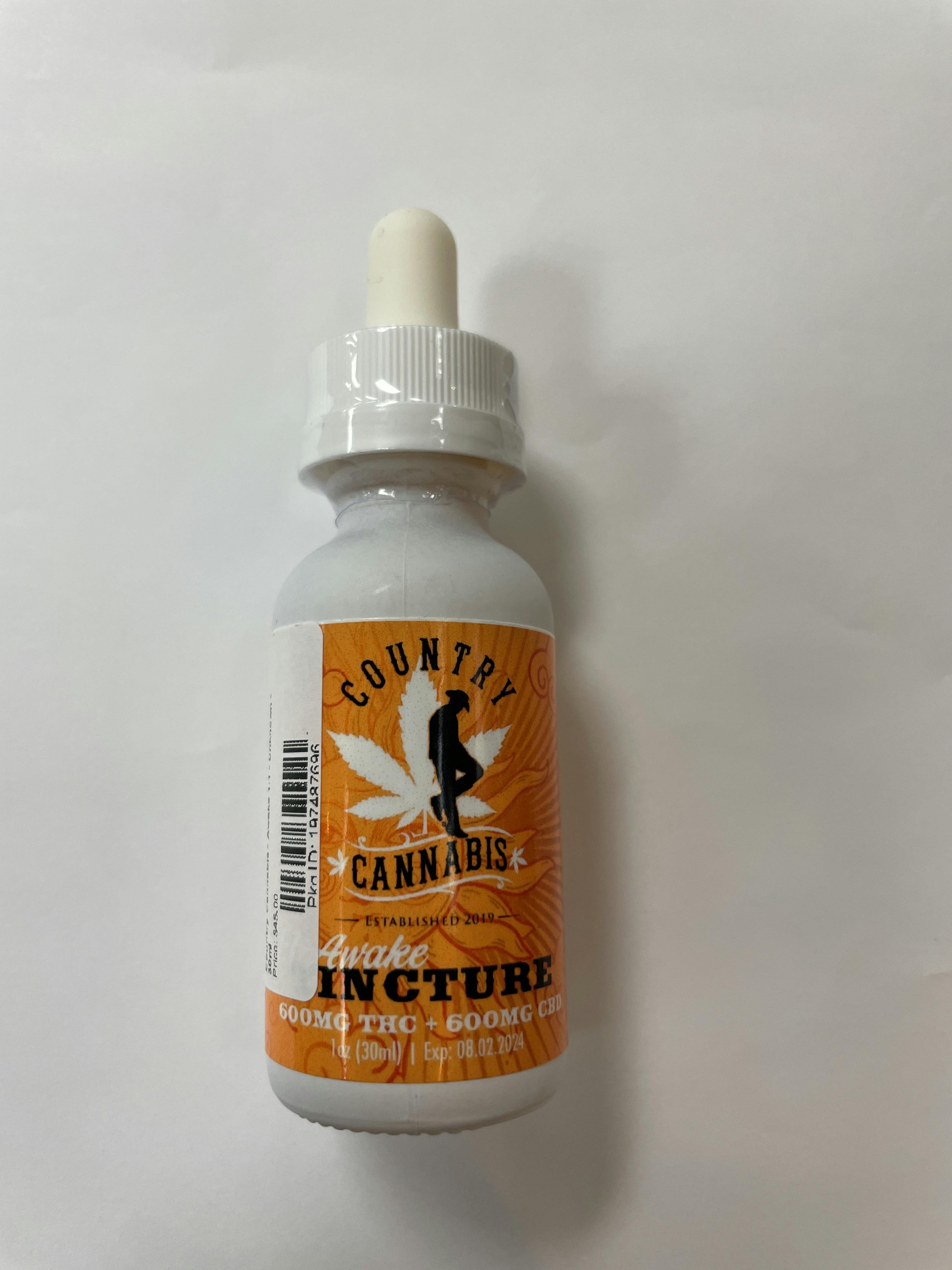 Country Cannabis - Awake 1:1 - Unknown - 30ml
