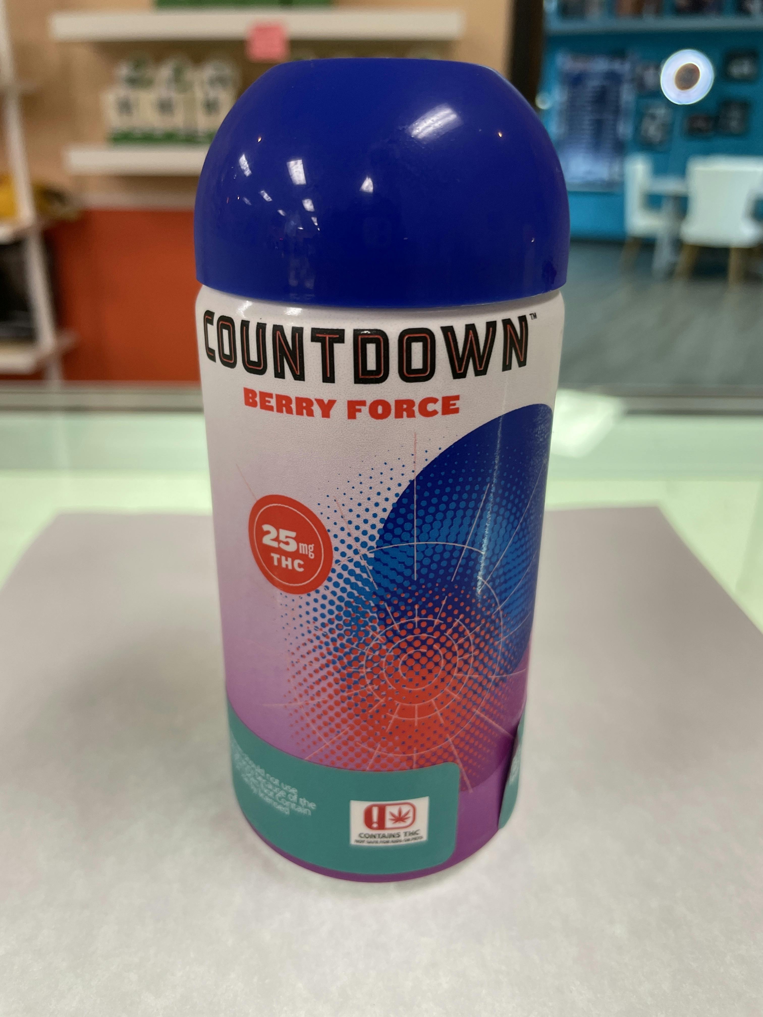 Wynk - Countdown - 25MG THC Drink - Berry Force