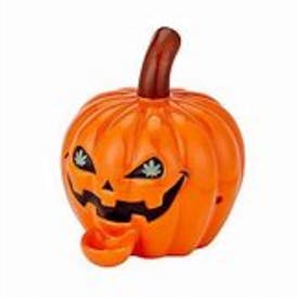 Ceramic Hand Pipe Pumpkin Design
