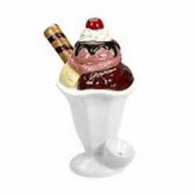 Ceramic Hand Pipe Ice Cream Sundae Design