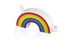 Ceramic Hand Pipe Rainbow Design