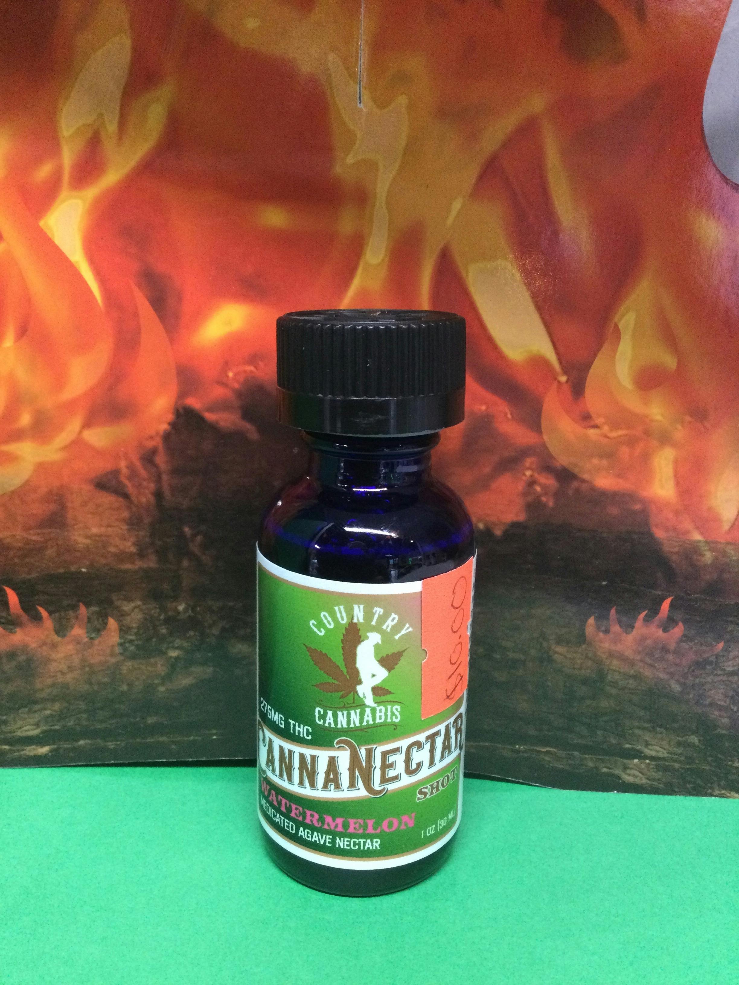 Country Cannabis 275mg CannasNectar shot (Watermelon)