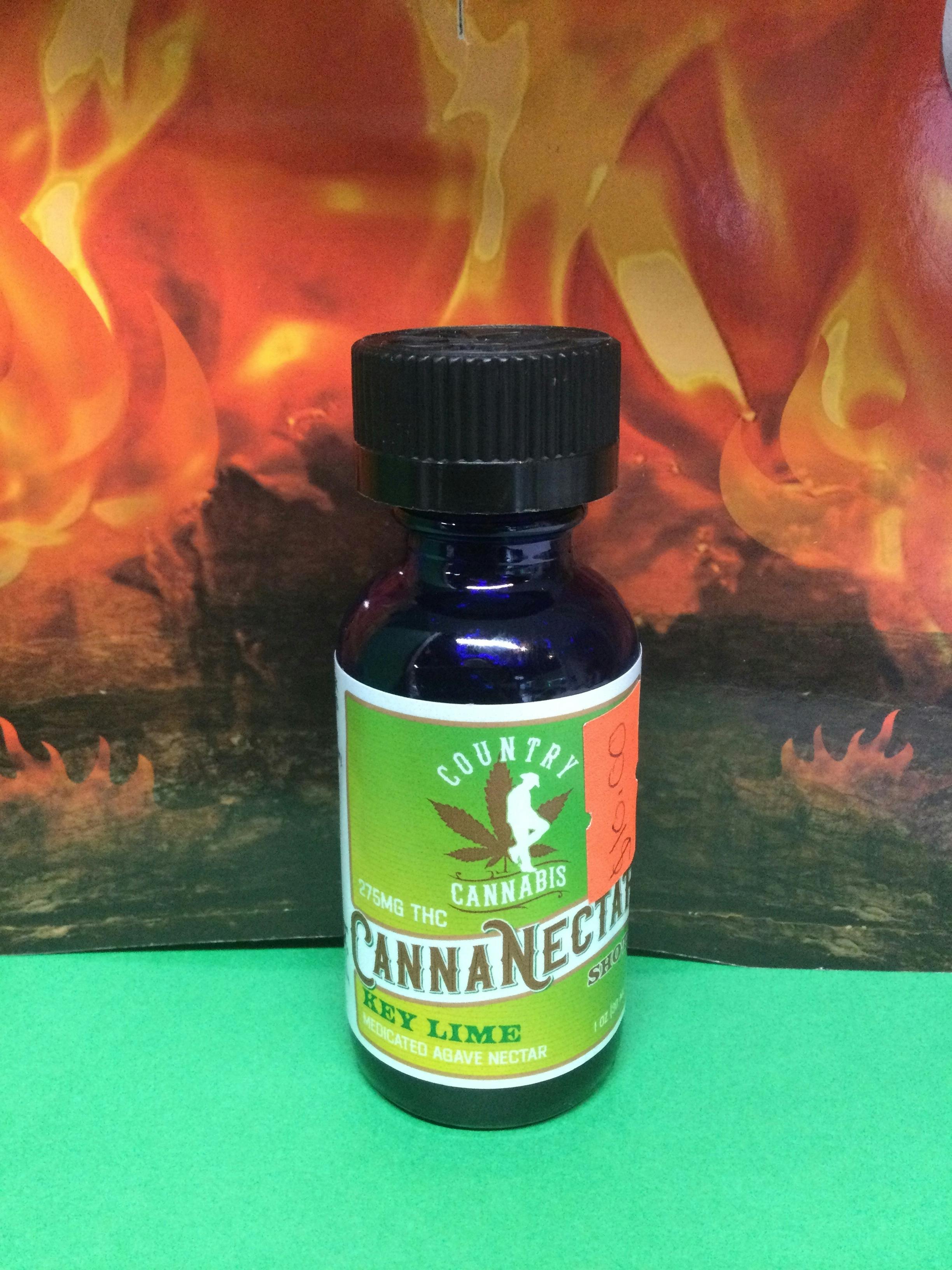 Country Cannabis 275mg CannaNectar Shot (Key Lime)