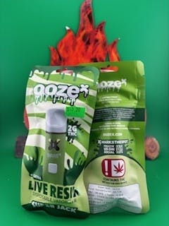 Ooze X 2g Live Resin Disposable Vape (Super Jack)