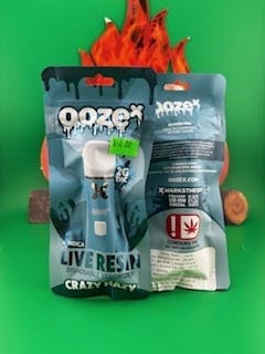 Ooze X 2g Live Resin Disposable Vape (Crazy Hazy)