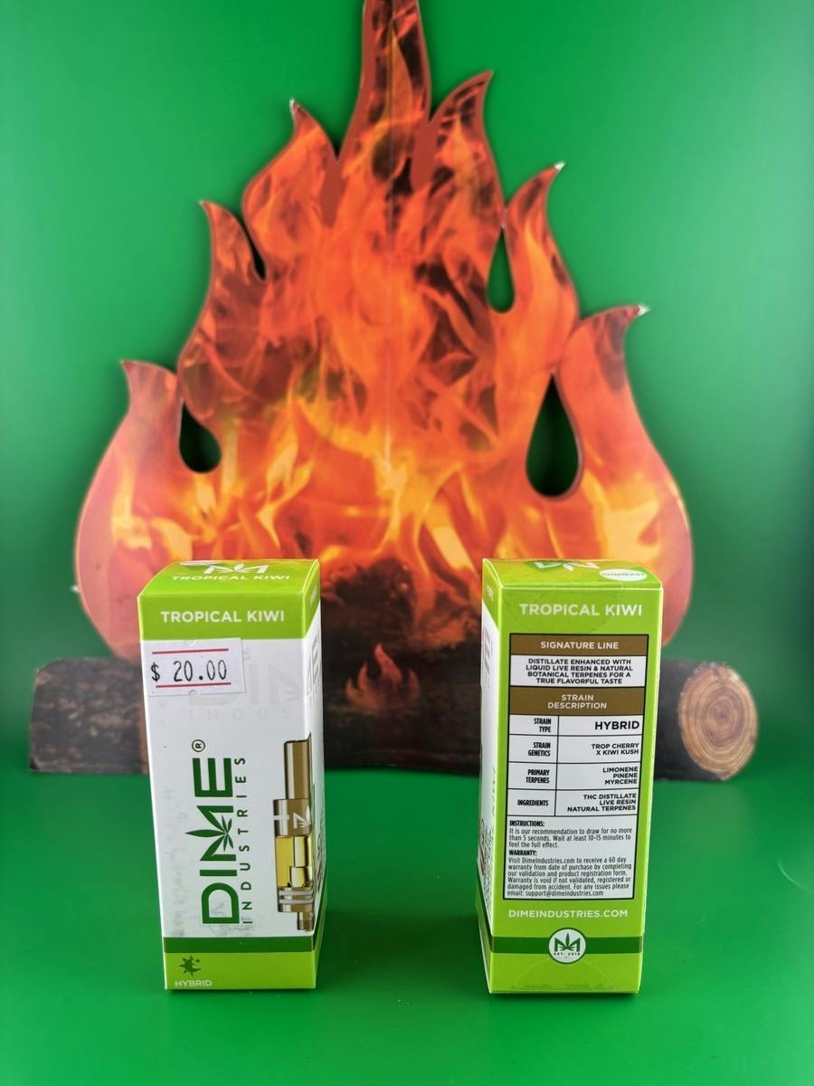 Dime Signature Line 1g 1,000mg Tank (Tropical Kiwi)