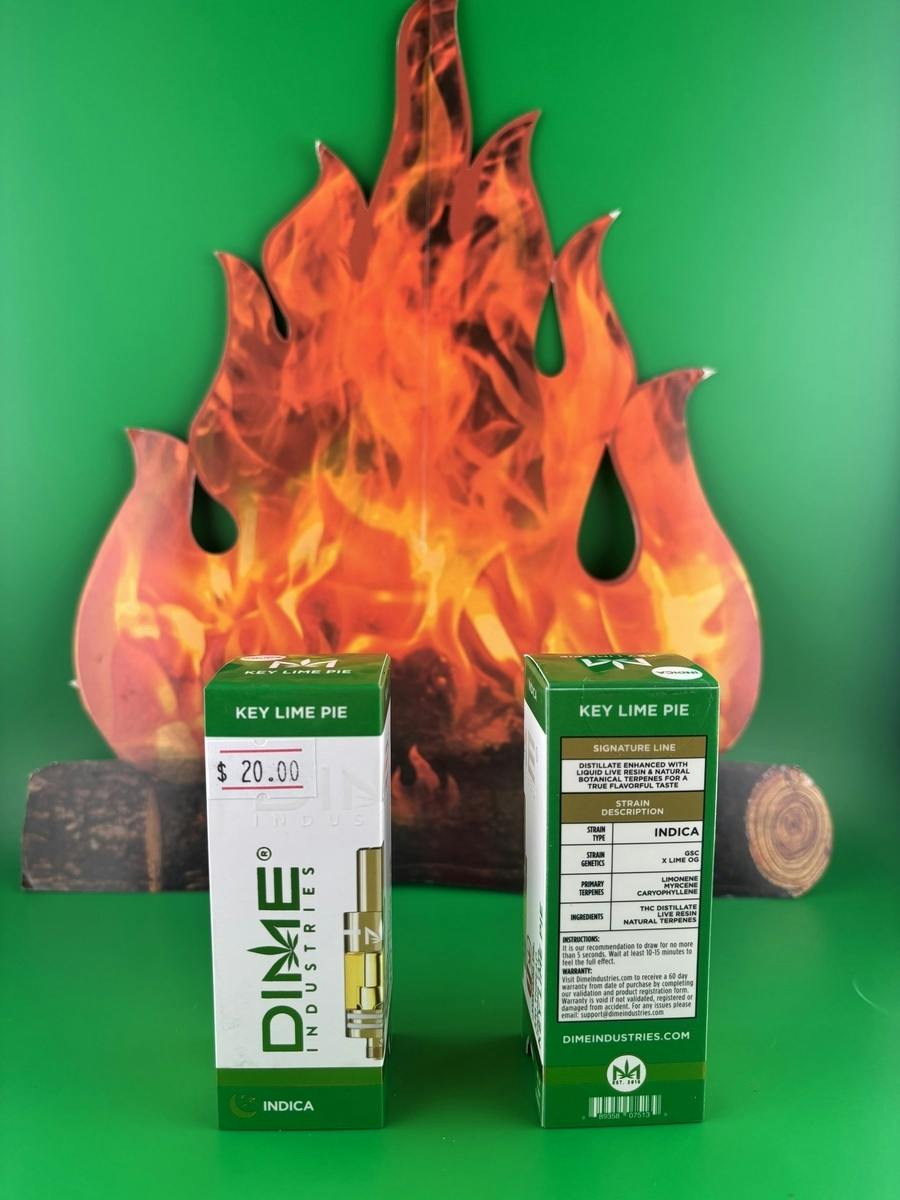 Dime Signature Line 1g 1,000mg Tank (Key Lime Pie)