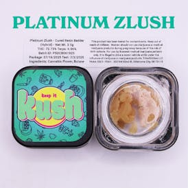 Keep It Kush - Platinum Zlush 3.5G Badder