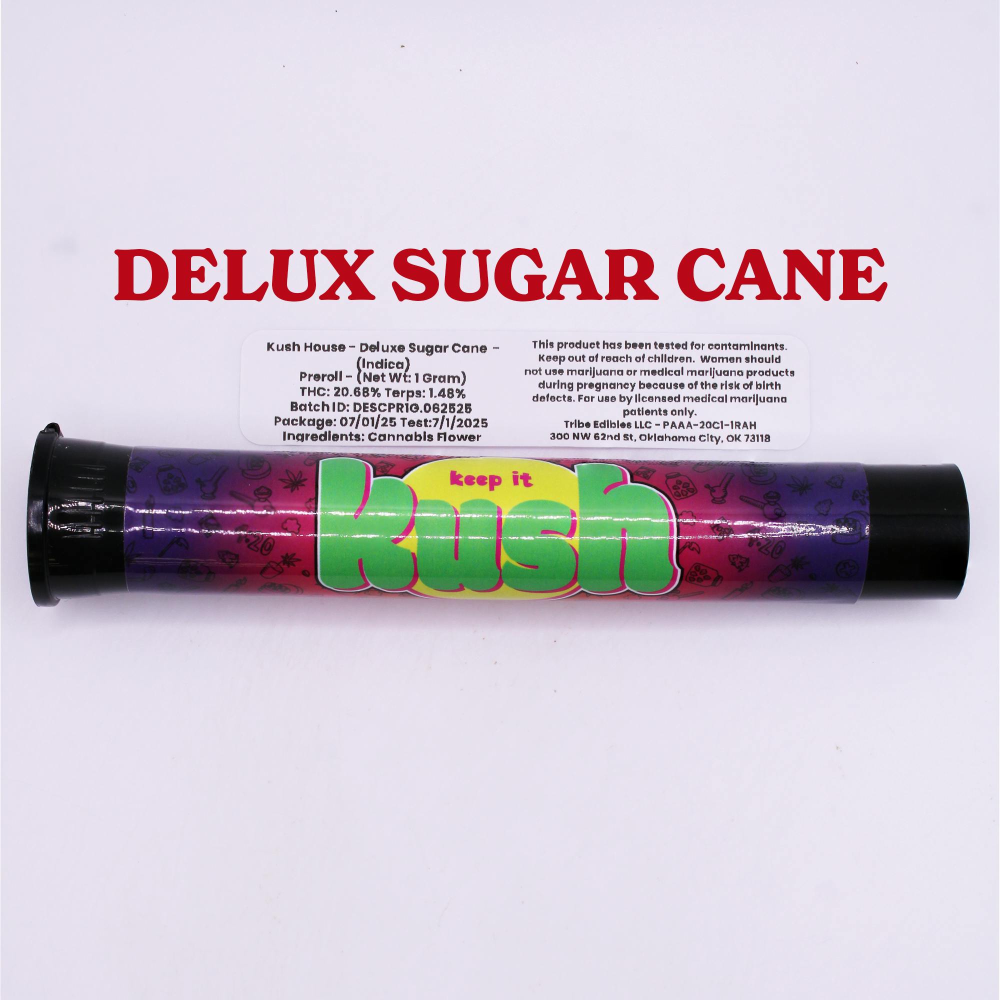 Keep It Kush - Deluxe Sugar Cane 1G Preroll