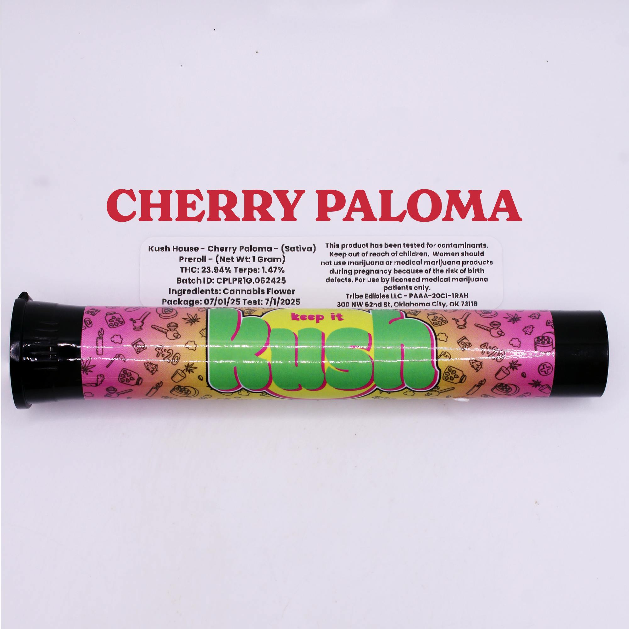 Keep It Kush - Cherry Paloma 1G Preroll