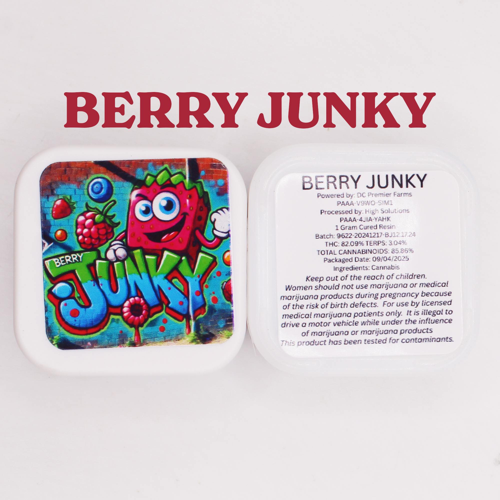 Berry Junky Solvent