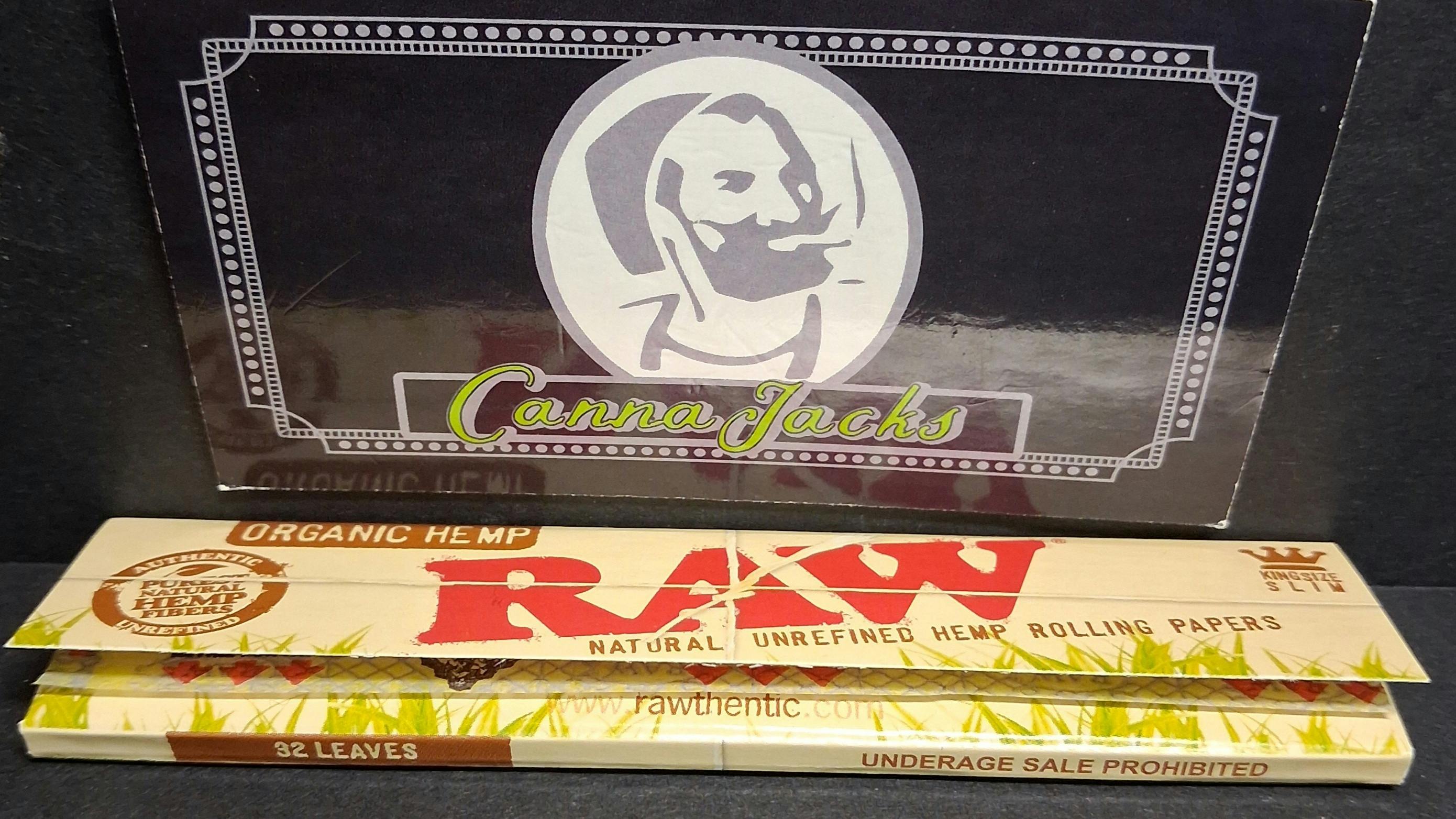 Organic Hemp Kingsize Slim | Rolling Papers | Accessories