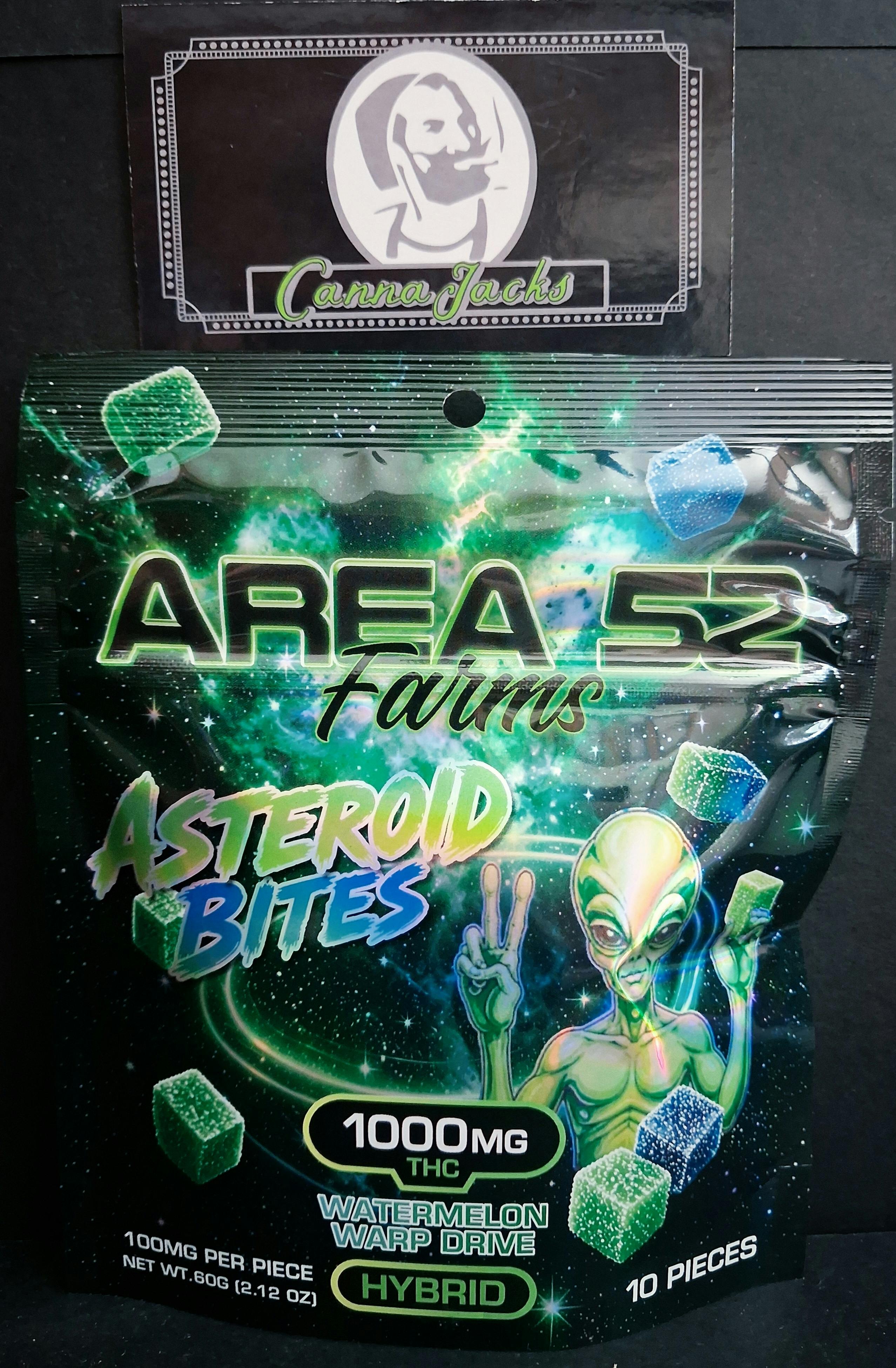 Asteroid Bites l 1000mg Watermelon Warp Drive ($15 OTD)