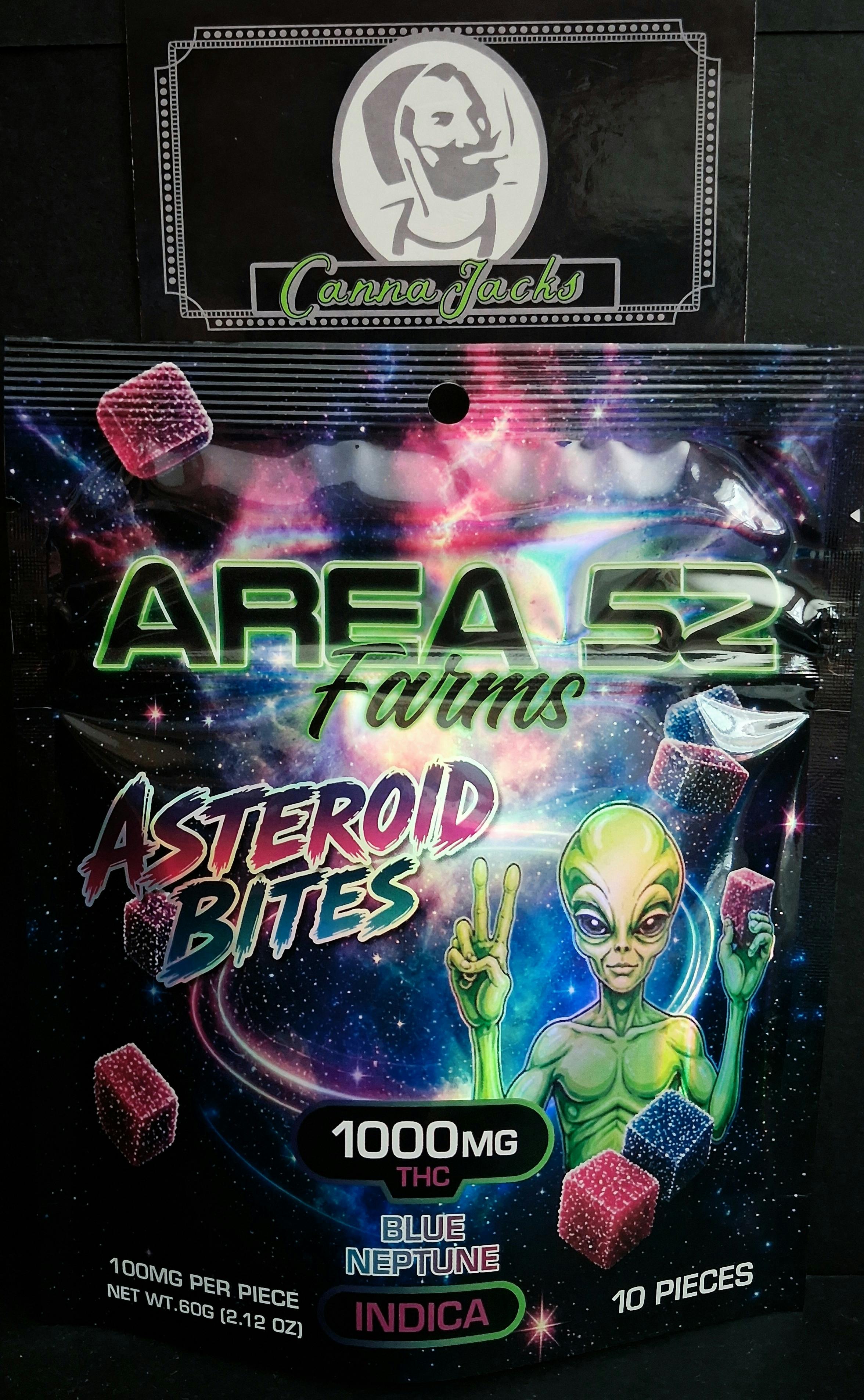 Asteroid Bites l 1000mg Blue Neptune ($15 OTD)