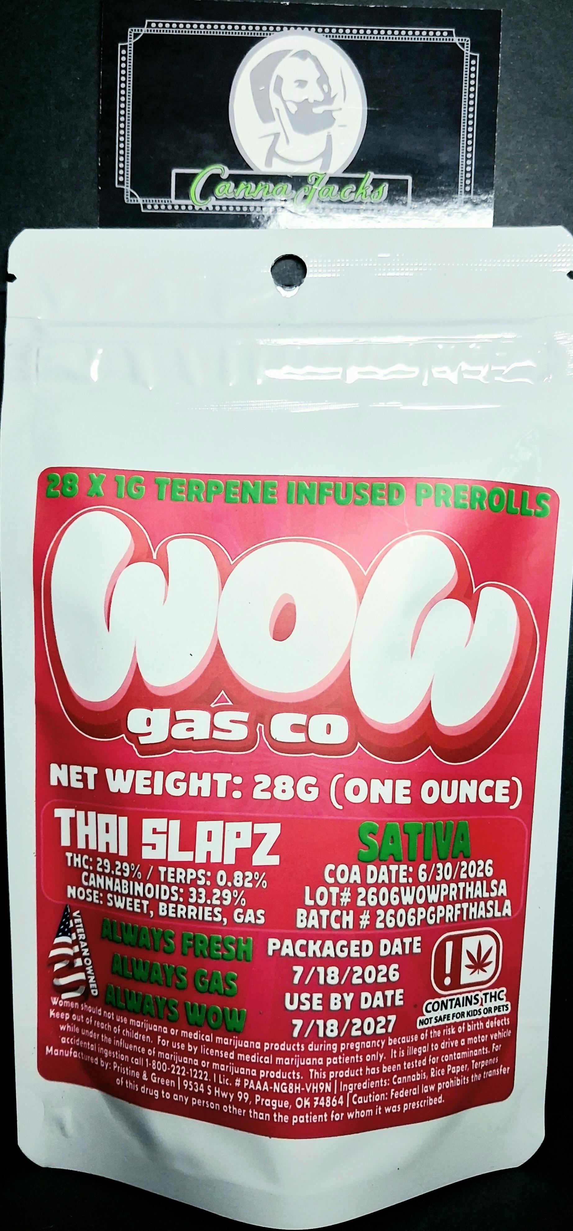 PR | WOW | 28G | Thai Slapz ($30 OTD)