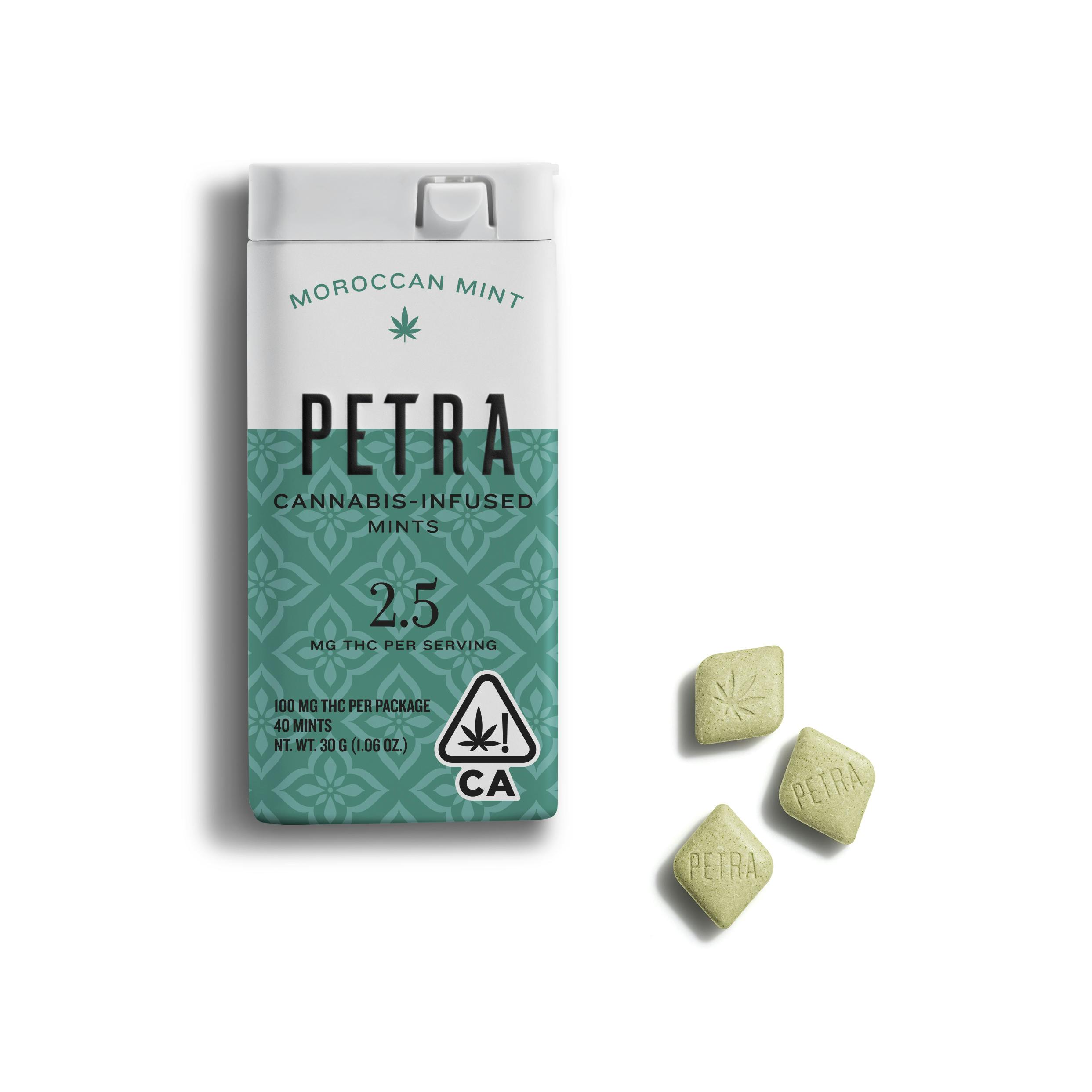 Petra - Moroccan - Mints - 40 Pack - 100mg
