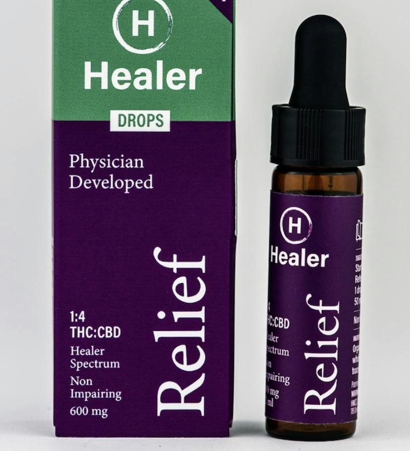 Healer Relief Drops 600mg