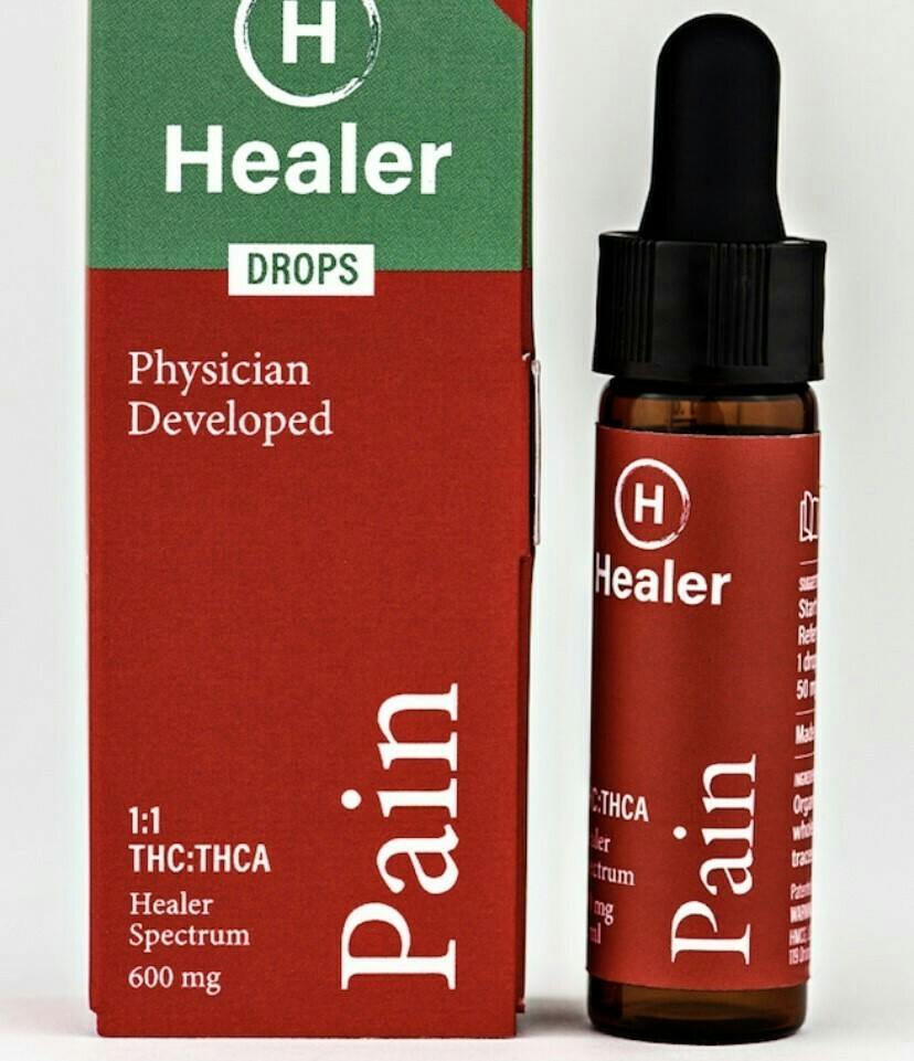 Healer Pain Drops 600mg