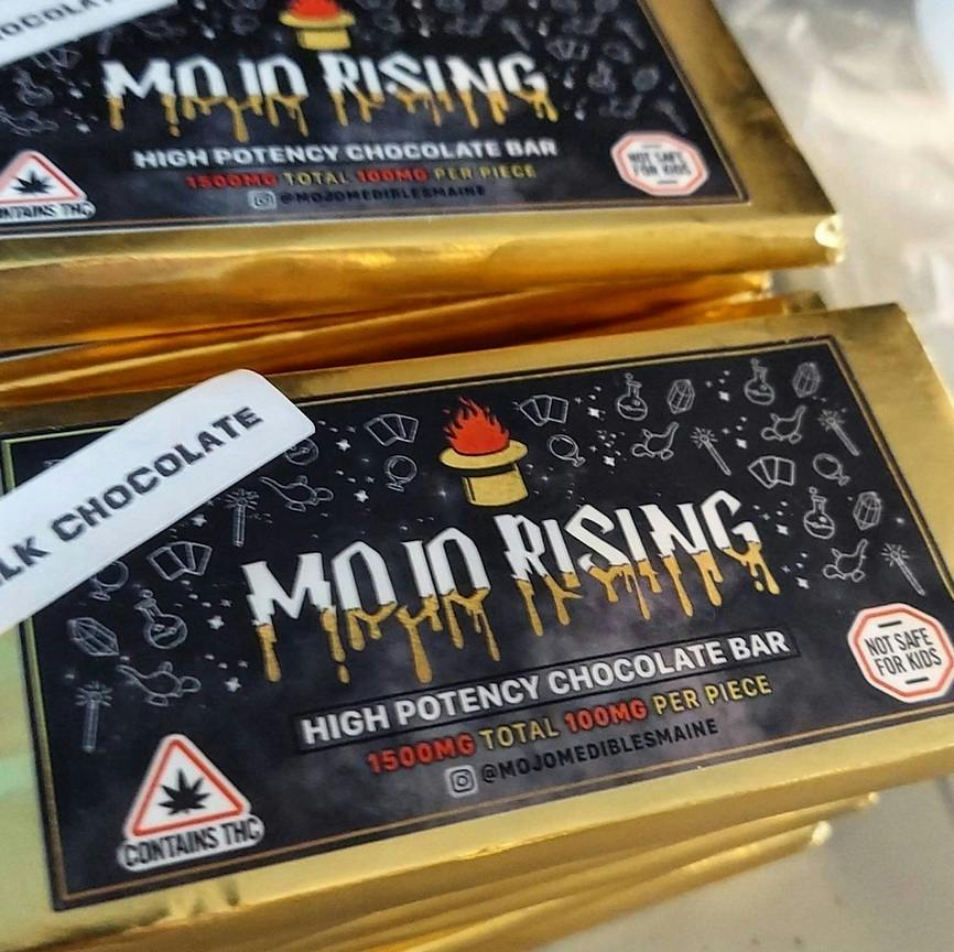 Mojo Rising High Potency 1500mg THC Chocolate Bar