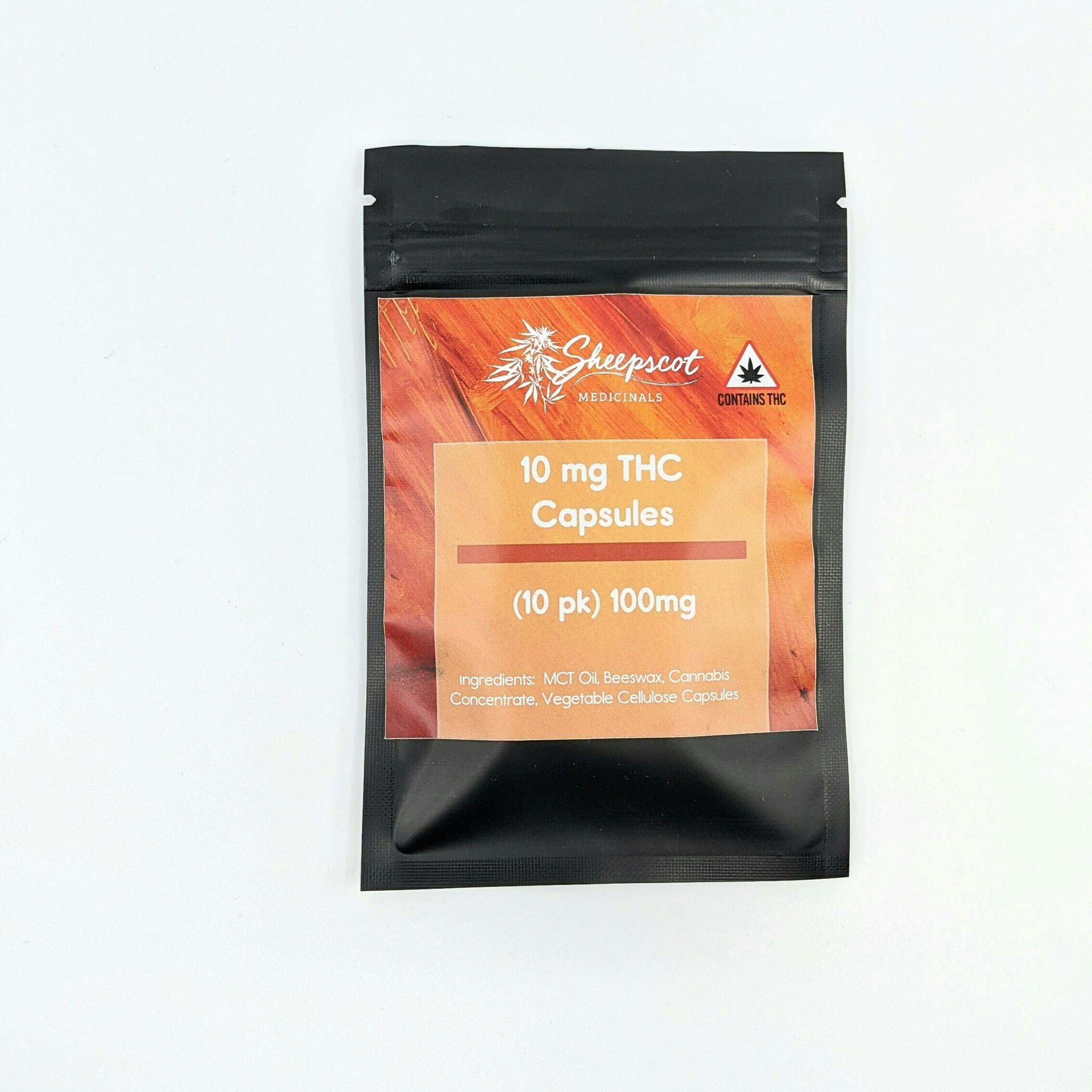 SM: THC Capsules 10mg/100mg at Farley's Cannabis Farm (Medical)