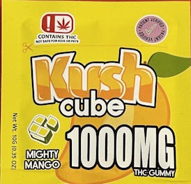 Mighty Mango 1000mg Gummy- Kush Cube