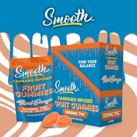 Blood Orange Gummies 1000mg Gummies- Smooth