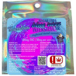 Blue Razz (Sugar-Free) | Infused Hard Sweets | Transcendence Lozenges