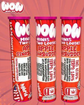 Apple Sinabudder (2pk .7g) Infused Pre-Rolls