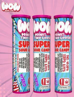 Super Sour Candy (2pk .7g) Infused Pre-Rolls