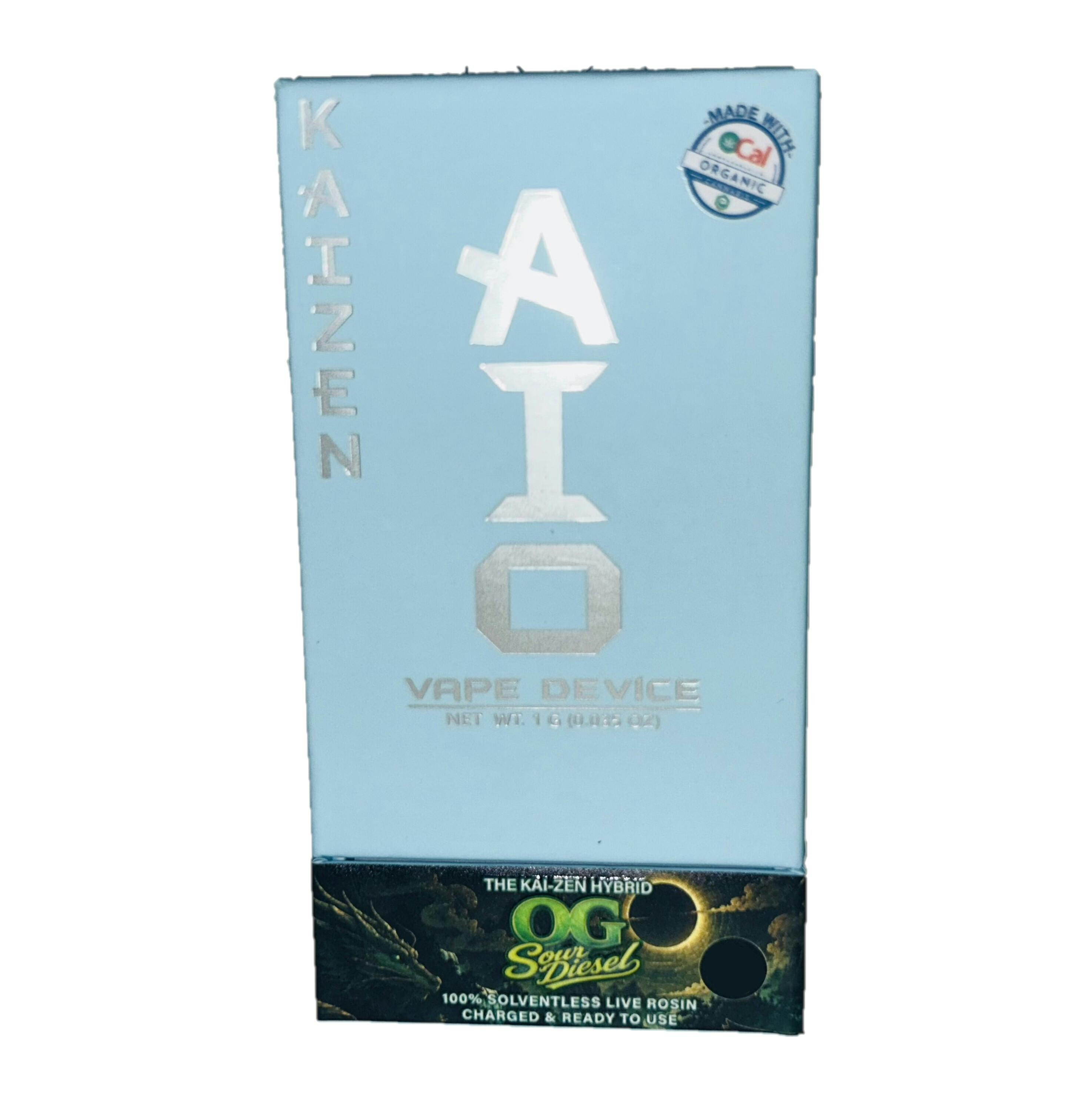 Nitro-Zen | OG Sour Diesel | Live Rosin Disposable | 1g