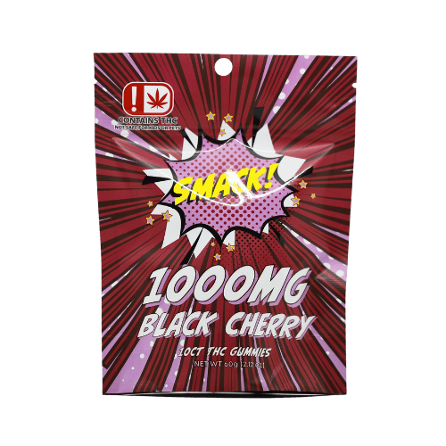 Smack! | Black Cherry Gummies (10ct.) | 1000mg