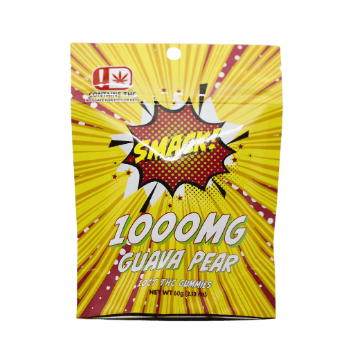 Smack! | Guava Pear Gummies | 10ct | 1000mg