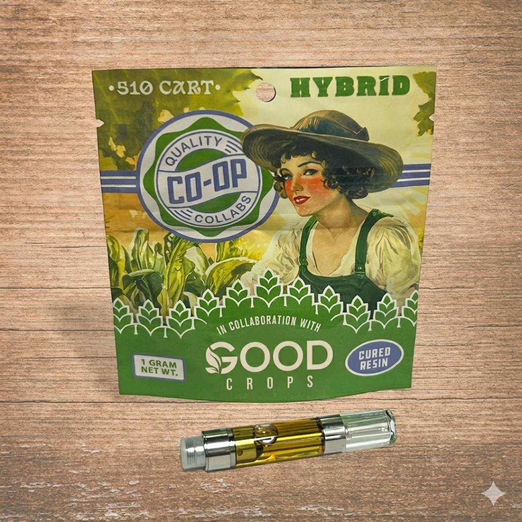 CO-OP x Good Crops "Forbidden Skittlez" 1g Cartridges