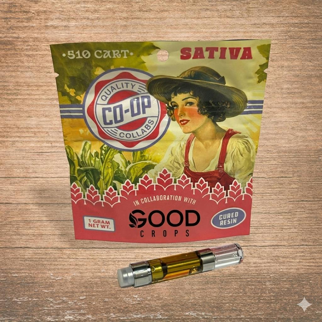 CO-OP x Good Crops "Oklahoma Kush" 1g Cartridges