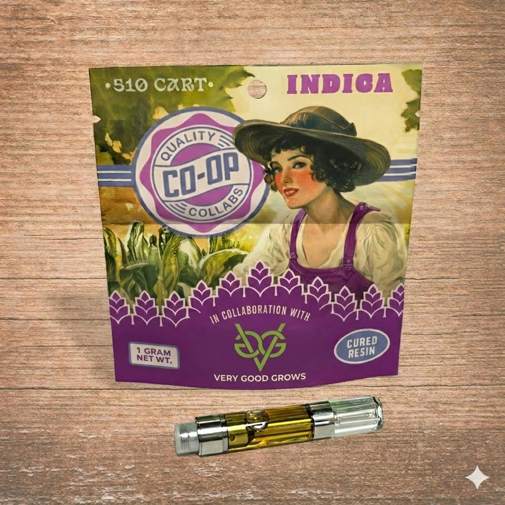 CO-OP x Very Good Grows "Ice Cream Diesel" 1g Cartridge
