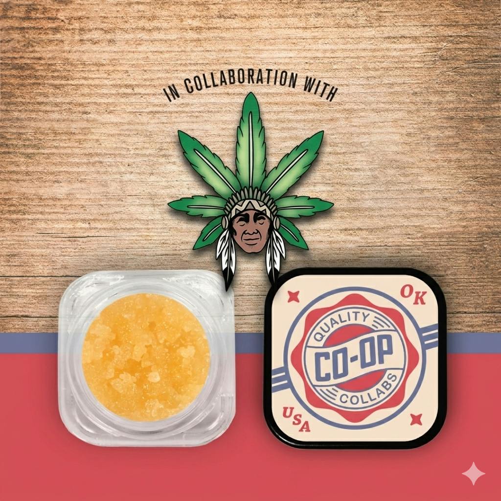 CO-OP x Big Chief "Glitter Bomb" 4g Concentrate