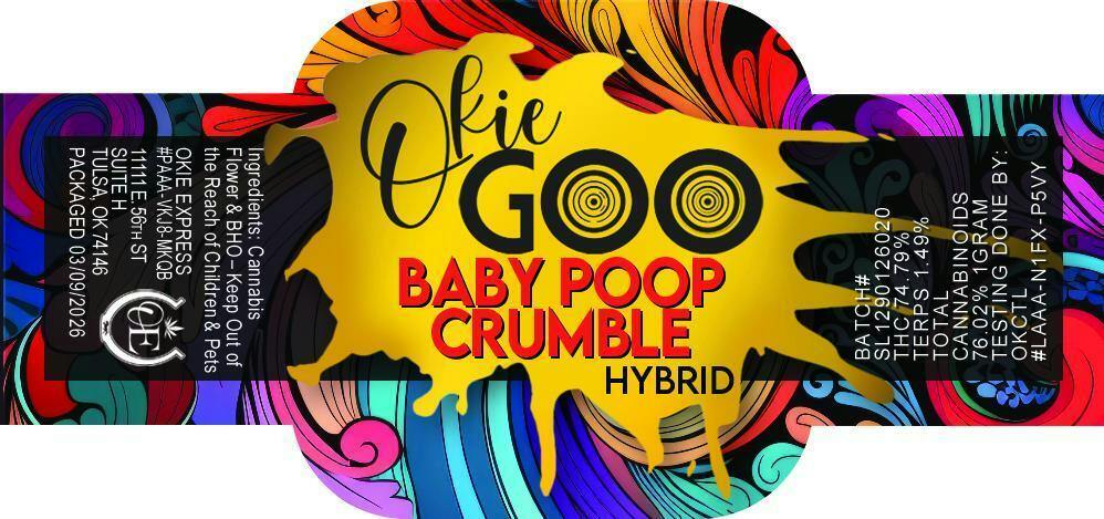 Okie Goo "Baby Poop" 1g Concentrate