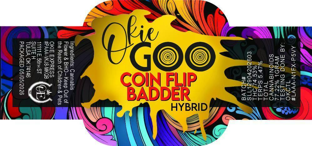 Okie Goo "Coin Flip" 1g Concentrate