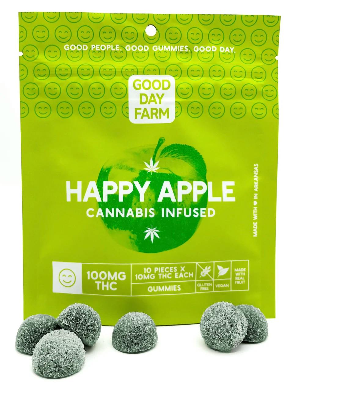 Happy Apple (100mg) at Harvest Cannabis Arkansas
