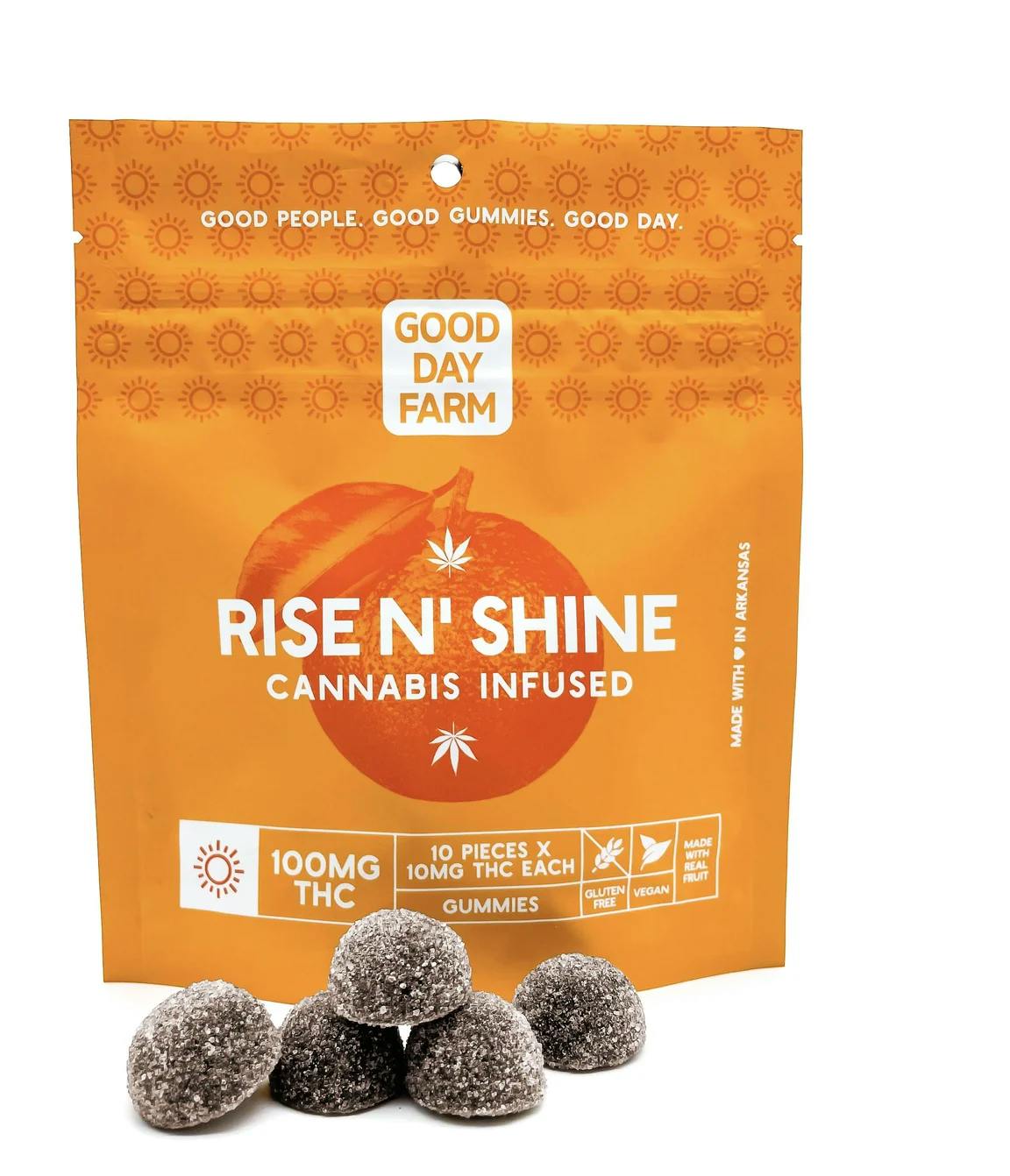 Rise'N'Shine (100mg) at Harvest Cannabis Arkansas
