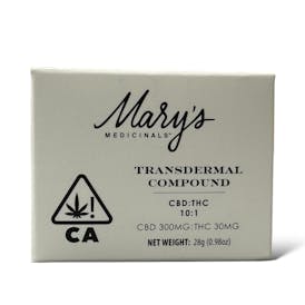 RESTORE 10:1 CBD:THC TRANSDERMAL COMPOUND 1OZ